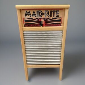 Maid-Rite No 2072 Standard Family Size Wash Board Columbus, Ohio